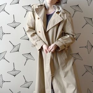Tan Womens Trench